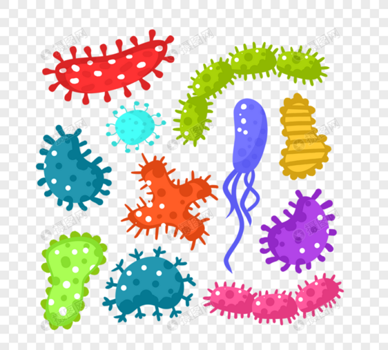 细菌病毒微生物冠狀病毒感染图片