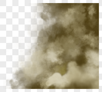 棕色透明雾霾天空图片