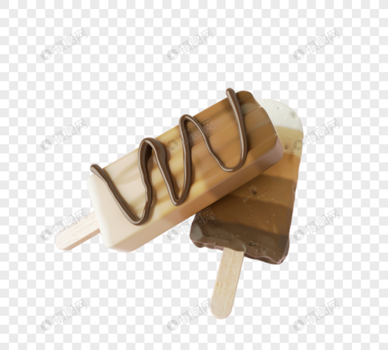 巧克力冰淇淋冰淇淋冰糕图片