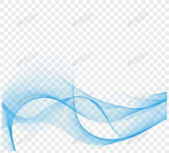 抽象流动曲线线条图片