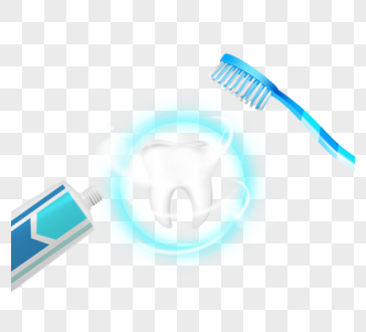 牙科清新刷牙健康护理图片