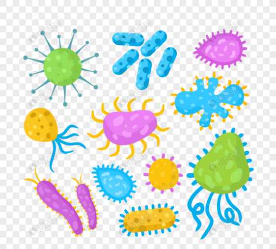 病毒细菌冠状病毒组图图片