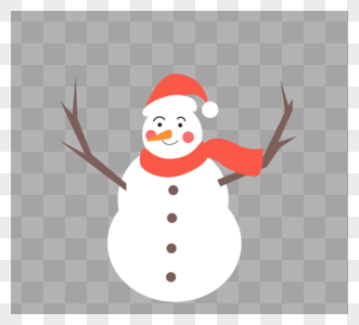 圣诞节装饰圣诞雪人图片