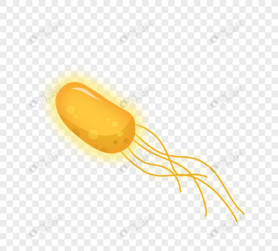 黄色发光病毒病菌细菌图片
