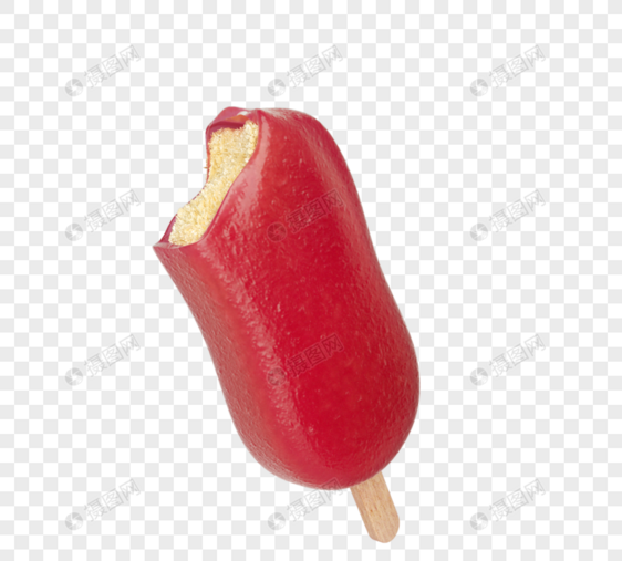 冰淇淋雪糕冰糕红色甜品图片