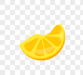 黄色柠檬黄色橙子水果图片