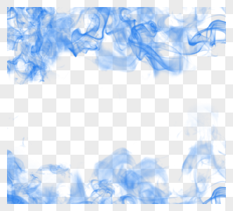 抽象扩散蓝色烟雾图片