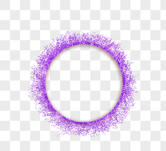 紫色抽象圆形边框图片