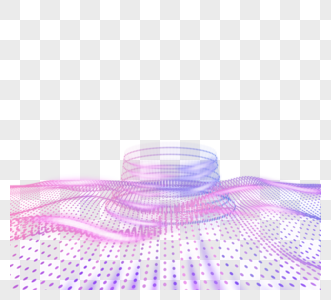 紫色螺旋上升大数据图片