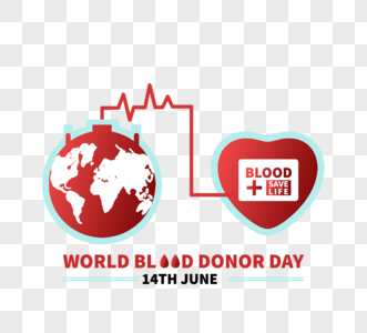 世界献血日创意输血图片