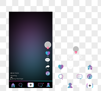 抖音视频开屏界面图标图片