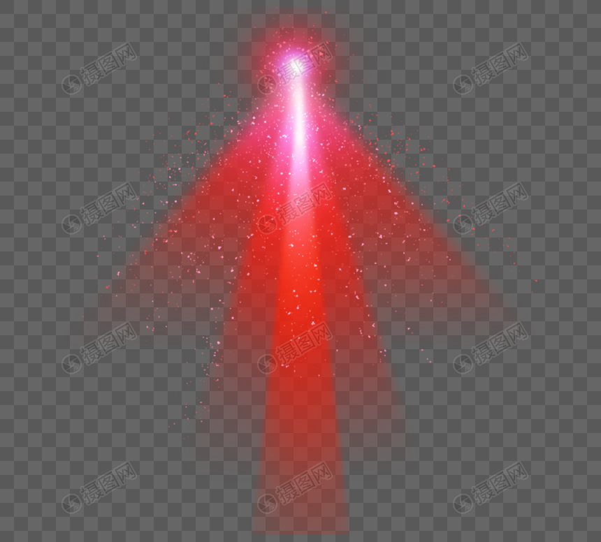 颗粒感红色散光亮点光线图片