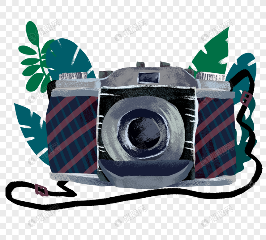 手绘照相机世界照相机日元素素材下载 正版素材 摄图网