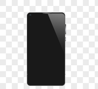 黑色触屏智能手机高清图片