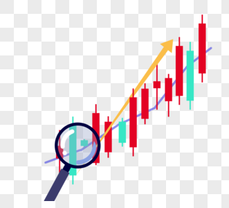 放大镜查找波动k线图片