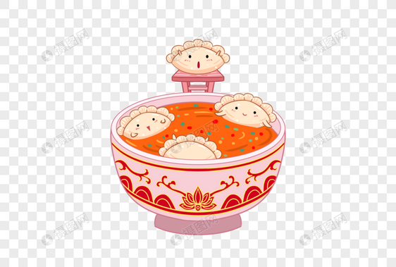 饺子泡澡图片