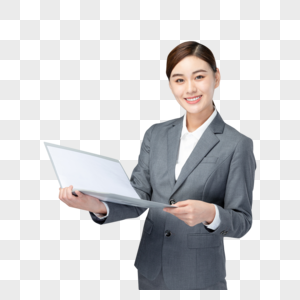 翻阅文件夹的商务女性企业高清图片素材