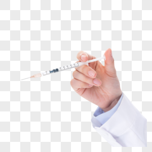医疗疫苗注射特写图片