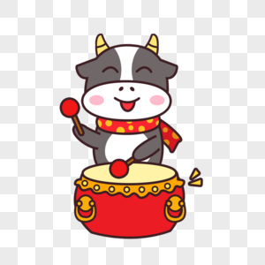 春节打鼓图片