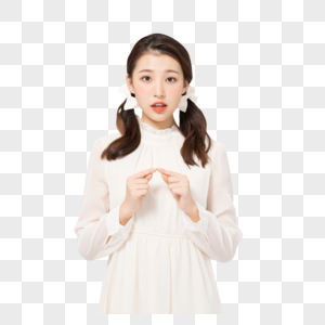 韩系装扮青春可爱少女图片