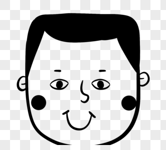 13可爱卡通家族人物平头图片