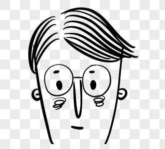 形象图案13卡通人物家族头像爸爸素材