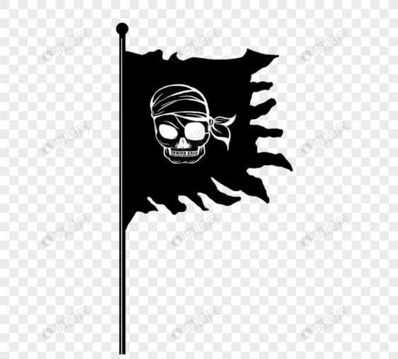 ﻿创意海盗旗帜图片