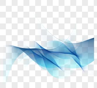 科技抽象线条蓝色边框图片