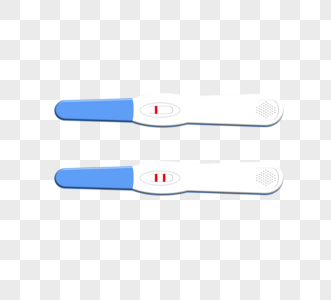 手绘卡通验孕棒图片