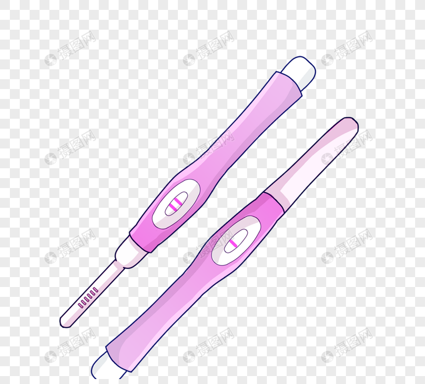 怀孕测试验孕棒