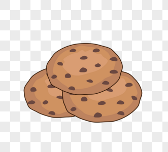 黄油巧克力曲奇饼干cookie图片