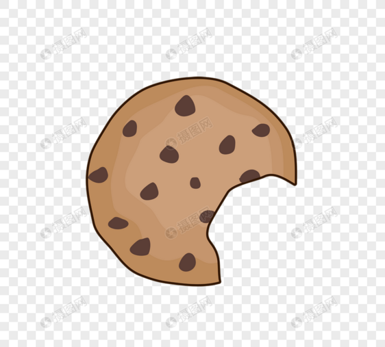 卡通巧克力饼干cookie图片