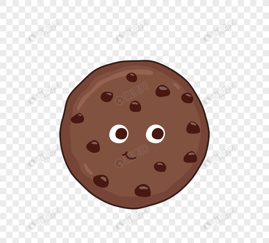 cookie卡通点心形象巧克力咖啡饼干图片
