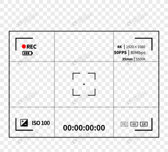 摄像取景器参数图片