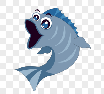 鱼的夸张画法图片