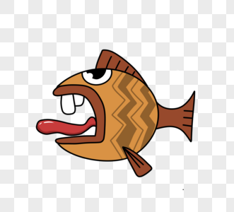 鱼卡通图片