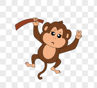 可爱卡通猴子monkey图片