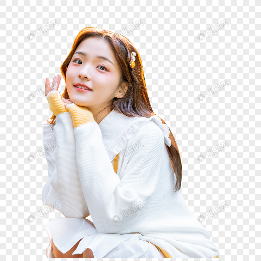 清新时尚森系美女写真元素素材下载 正版素材 摄图网 清新时尚森系美女写真元素素材下载 正版素材 摄图网