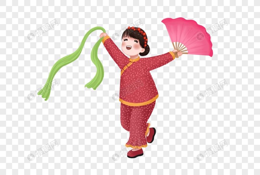 过年扭秧歌