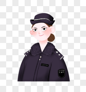 女警察图片