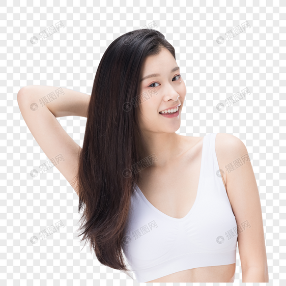 女性美发护发图片