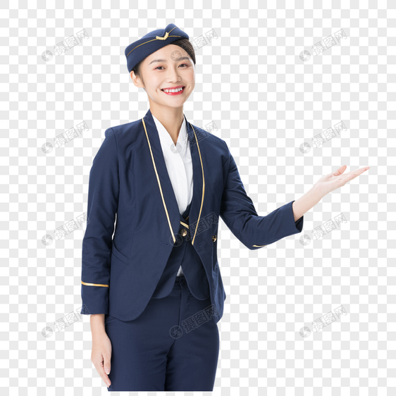 空姐空乘服务职业形象图片