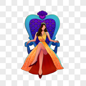 女王陛下元素素材