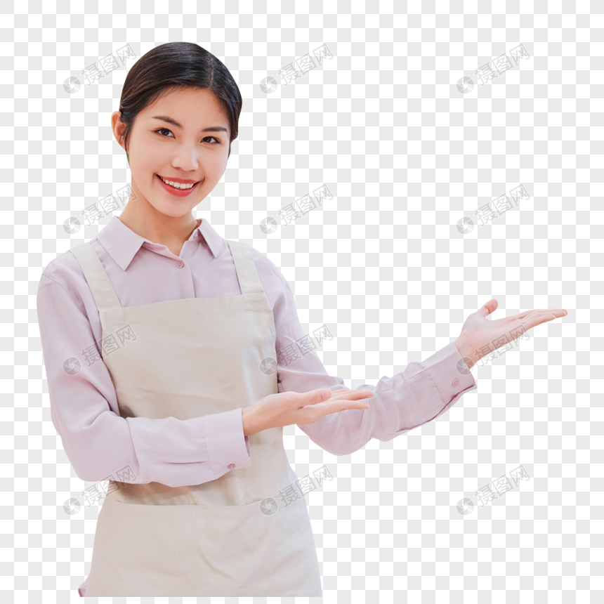 超市导购员形象