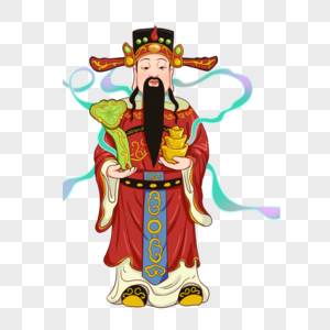 禄星国潮图片素材