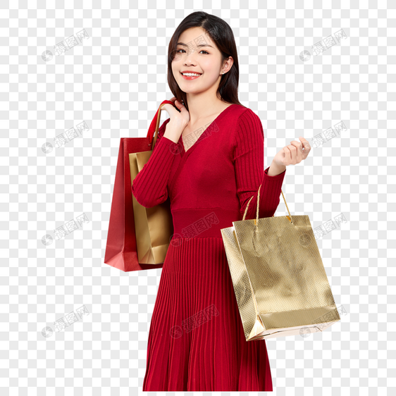 潮流时尚女性购物消费图片