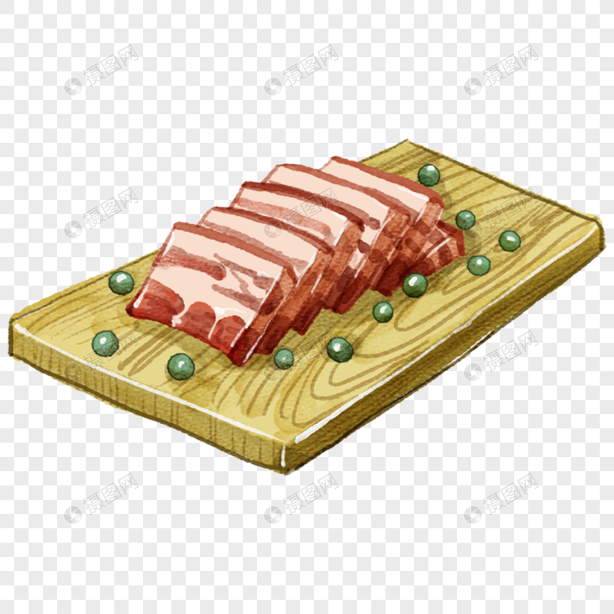 刀板香徽菜手绘美食