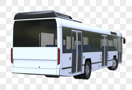 公交车3D模型图片
