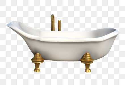 浴缸3D模型图片