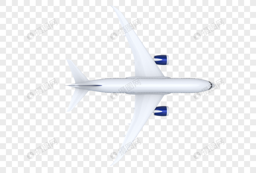 客机3D模型图片